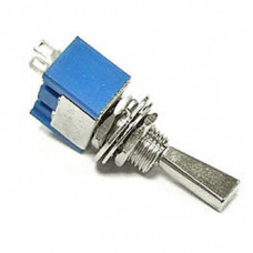 MTS-101-F1, тумблер ON-OFF, (d=6.4mm, 250VAC, 3А), 1гр., 2конт., на панель MTS-101-F1, тумблер ON-OFF, (d=6.4mm, 250VAC, 3А), 1гр., 2конт., на панель