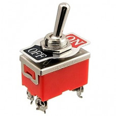 E-TEN-1221, тумблер ON-OFF, (d=12.2mm, 250VAC, 15А), 2гр., 4конт., на панель E-TEN-1221, тумблер ON-OFF, (d=12.2mm, 250VAC, 15А), 2гр., 4конт., на панель