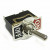 KN3(C)-101P, тумблер ON-OFF, (d=12.2mm, 250VAC, 6А), 1гр., 2конт., на панель