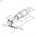 PBDD1.25-250, клемма ножевая изолир. (6.35х0.8mm, мама + папа, 22-16 AWG, 10А), синий