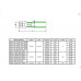 FDD2-187(8), клемма ножевая изолир. (4.8х0.8mm, мама, 16-14 AWG, 15А), синий, HST
