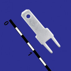 DJ614-2.8, клемма ножевая на плату (2.8x0.8mm)