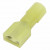 FDFNY5.5-250, клемма ножевая закрытая (6.35х0.8mm, мама, 12-10 AWG, 24А), желтый FDFNY5.5-250, клемма ножевая закрытая (6.35х0.8mm, мама, 12-10 AWG, 24А), желтый