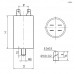 CBB60 10uF 450V SCREW (SAIFU) CBB60 10uF 450V SCREW (SAIFU)