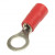 RVL1.25-5, клемма тип О изолир. (d=5,3mm, 22-16 AWG, 19А), красный