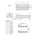 SWD4-4, переключатель DIP-4, ON-OFF, прямой, SMD
