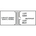 EI57*35 220v to 2x12v 25W